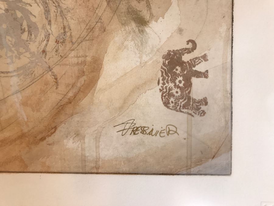 Francois Fressinier Mixed Media Artwork Titled 'Solomon's Lover' [Photo 6]