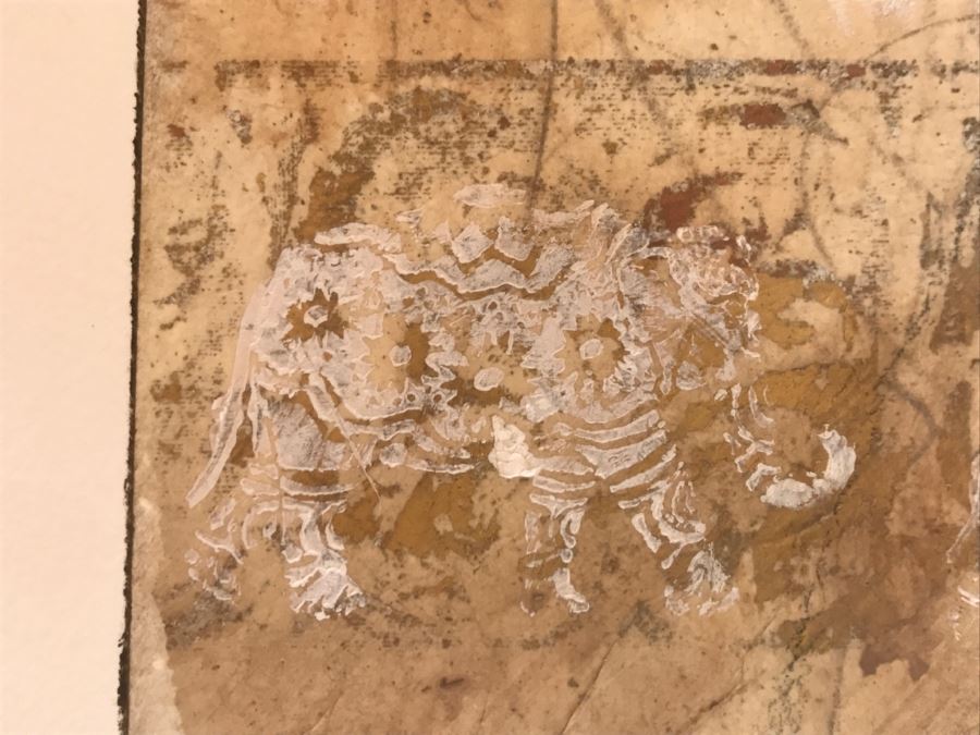 Francois Fressinier Mixed Media Artwork Titled 'Solomon's Lover' [Photo 17]