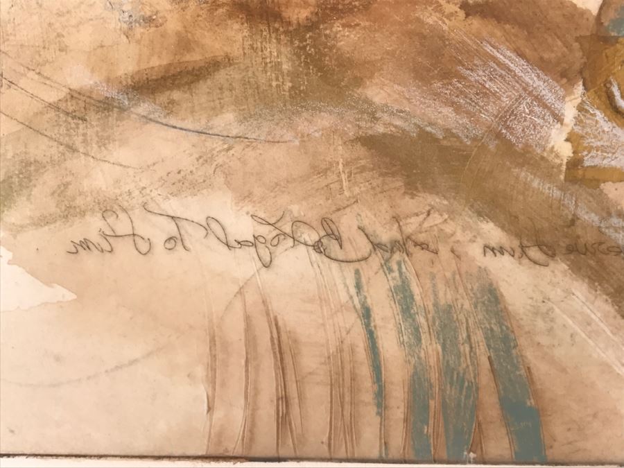 Francois Fressinier Mixed Media Artwork Titled 'Solomon's Lover' [Photo 23]