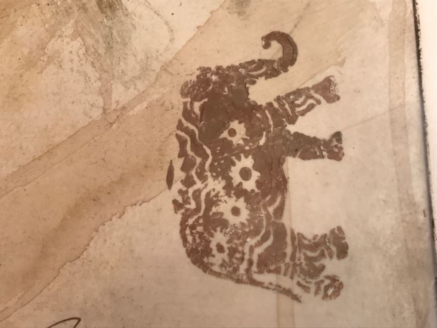 Francois Fressinier Mixed Media Artwork Titled 'Solomon's Lover' [Photo 8]