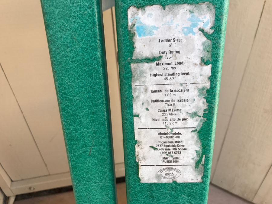 Gorilla Ladders Fiberglass 6' Ladder [Photo 4]