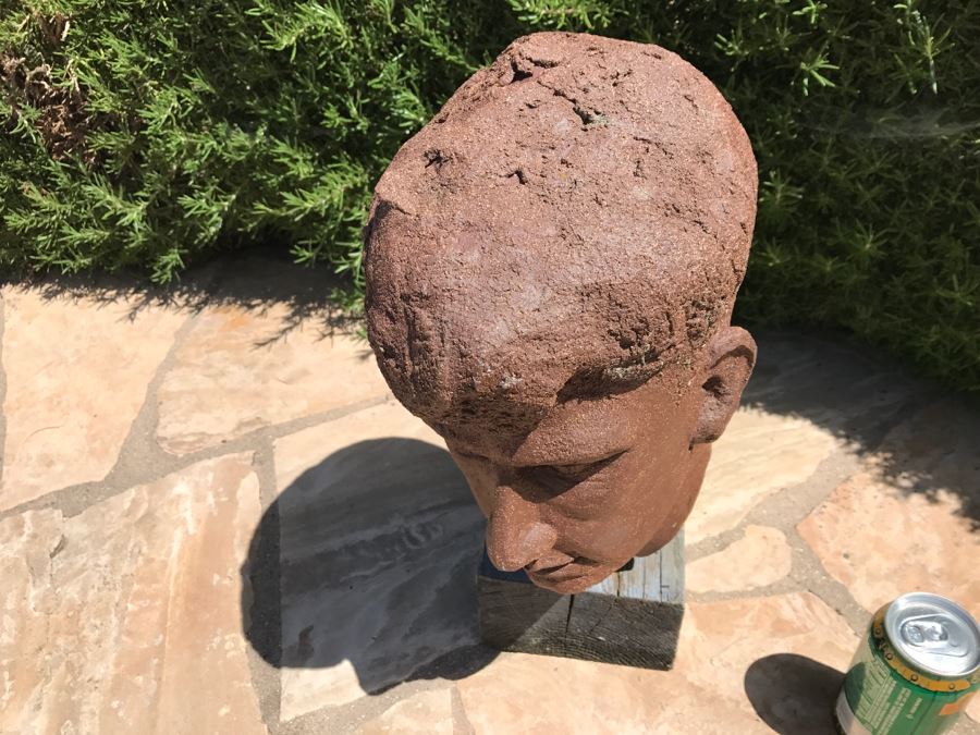 Original Clay Bust Sculpture By Nancy Dreher Rice [Photo 4]