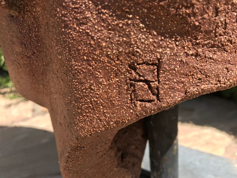 Original Clay Bust Sculpture By Nancy Dreher Rice [Photo 8]