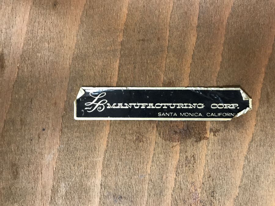 UPDATED ADDED (1) Chair - Set Of (4) Vintage Chairs Made In Romania And (1) Vintage Chair By L And B Manufacturing Corp Santa Monica, CA [Photo 10]