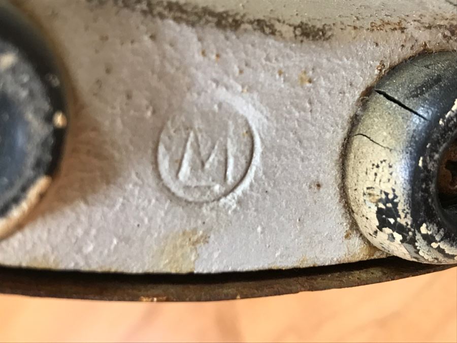 Mid-Century Modern Art Deco Industrial Swivel Light Metal Floor Lamp With Two Toggle Switches And Outlet On Pole Lighted Base Used In Hospitals By American Hospital Supply Corporation [Photo 29]