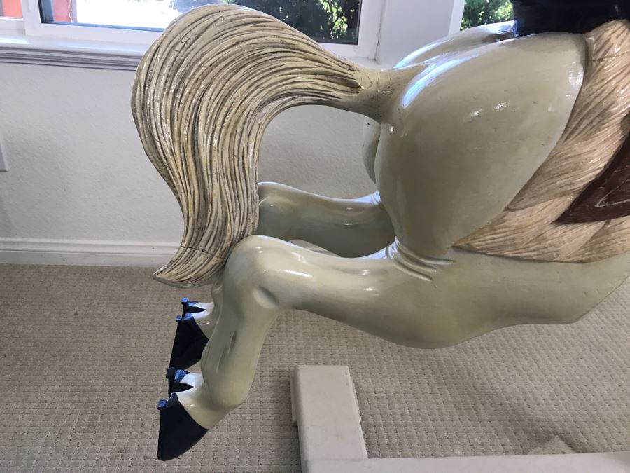 Santa Monica Pier Authentic C W Parker Carousel Horse Leavenworth Kansas 5'L X 32'W X 74'H [Photo 12]