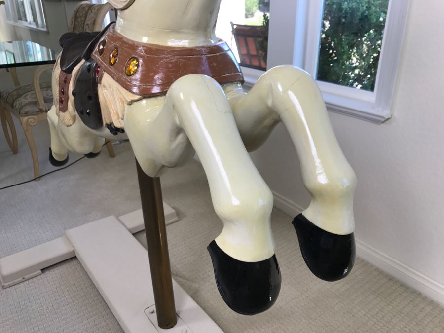 Santa Monica Pier Authentic C W Parker Carousel Horse Leavenworth Kansas 5'L X 32'W X 74'H [Photo 8]