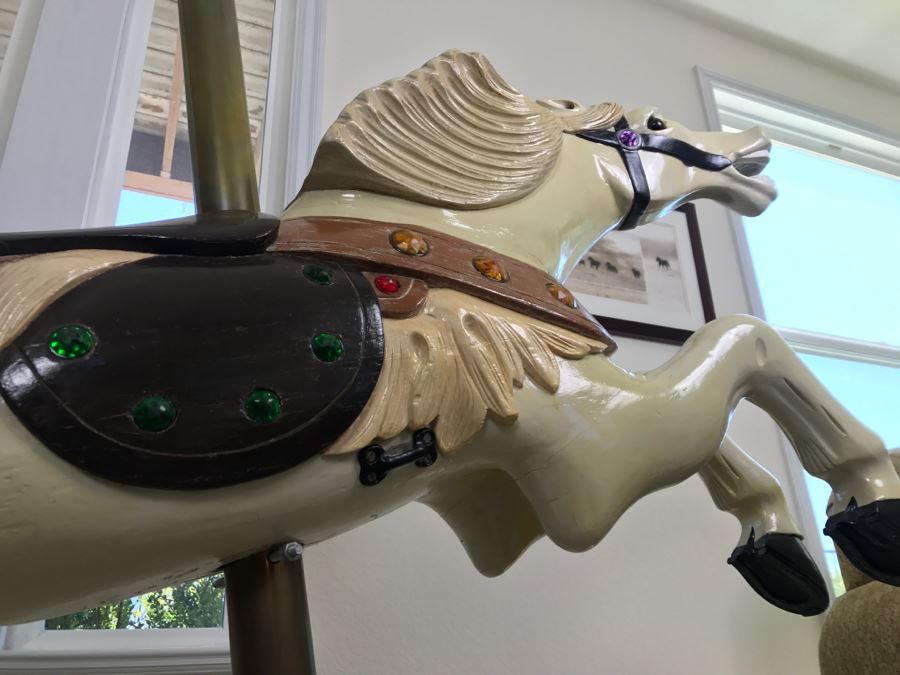 Santa Monica Pier Authentic C W Parker Carousel Horse Leavenworth Kansas 5'L X 32'W X 74'H [Photo 20]