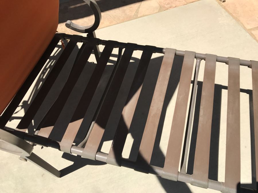 Outdoor Chaise Lounge Chair With Cushion [Photo 5]