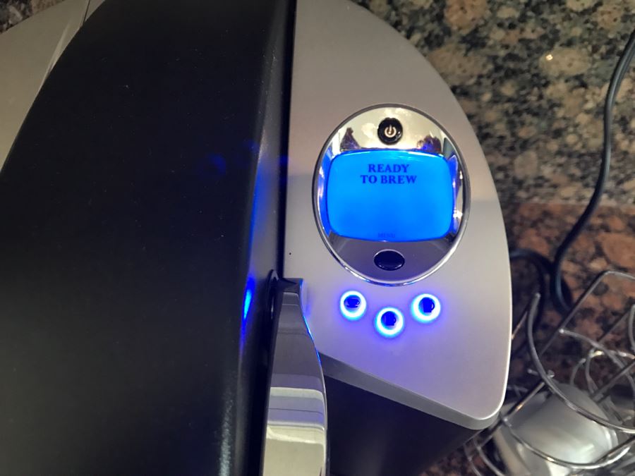 KEURIG Coffee Maker With Metal Kitchen Counter Storage Rack [Photo 5]