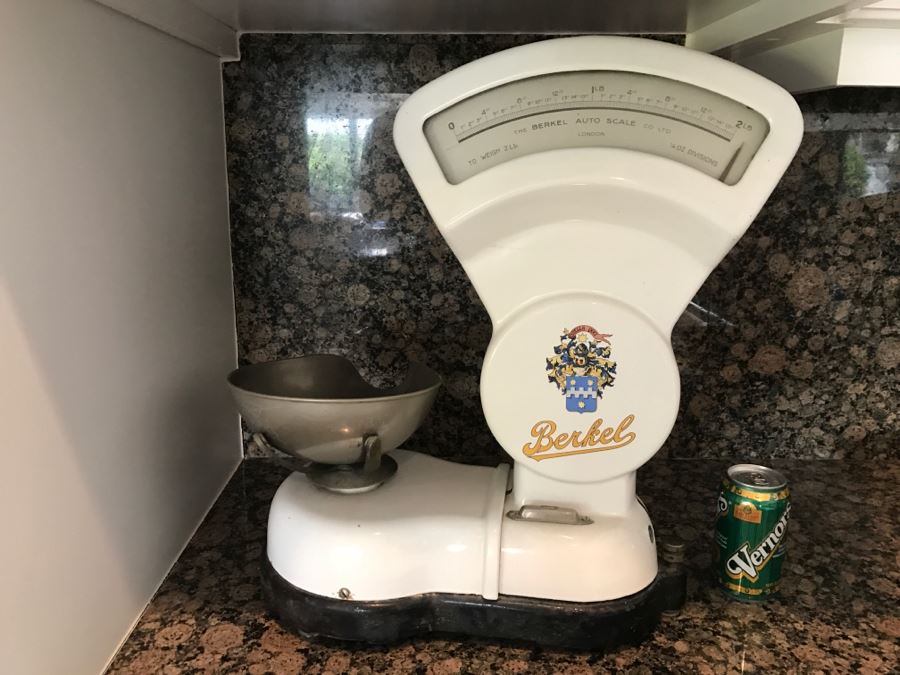 Nice Vintage Berkel F Type 3 Mercantile Scale LONDON Made In Belgium By The Berkel Auto Scale Co Ltd [Photo 14]