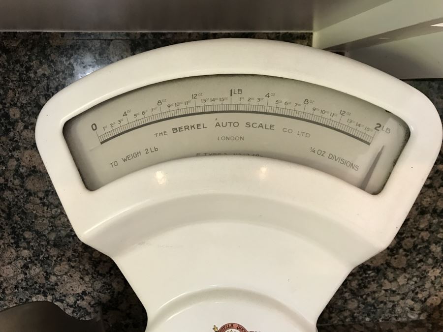 Nice Vintage Berkel F Type 3 Mercantile Scale LONDON Made In Belgium By The Berkel Auto Scale Co Ltd [Photo 17]