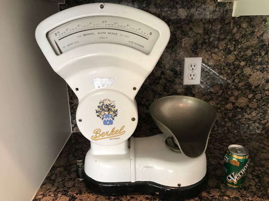 Nice Vintage Berkel F Type 3 Mercantile Scale LONDON Made In Belgium By The Berkel Auto Scale Co Ltd [Photo 2]