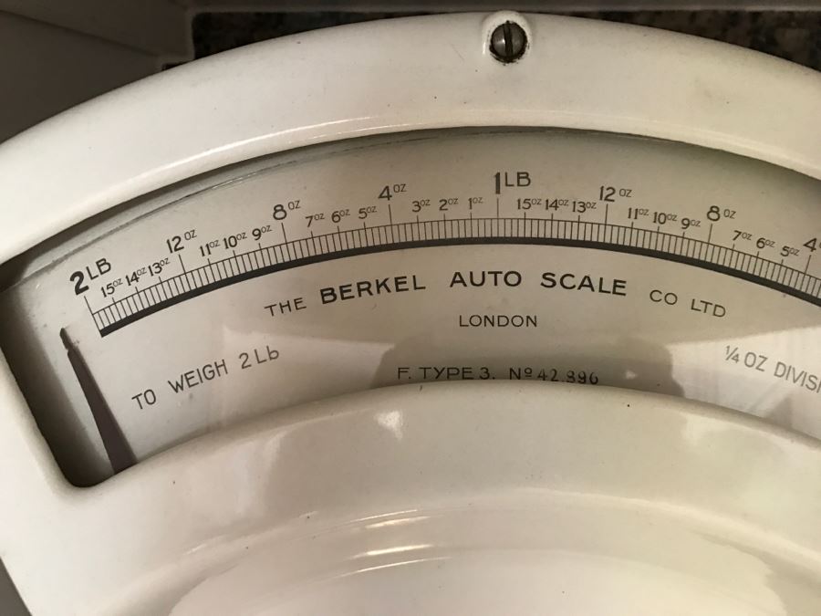 Nice Vintage Berkel F Type 3 Mercantile Scale LONDON Made In Belgium By The Berkel Auto Scale Co Ltd [Photo 5]