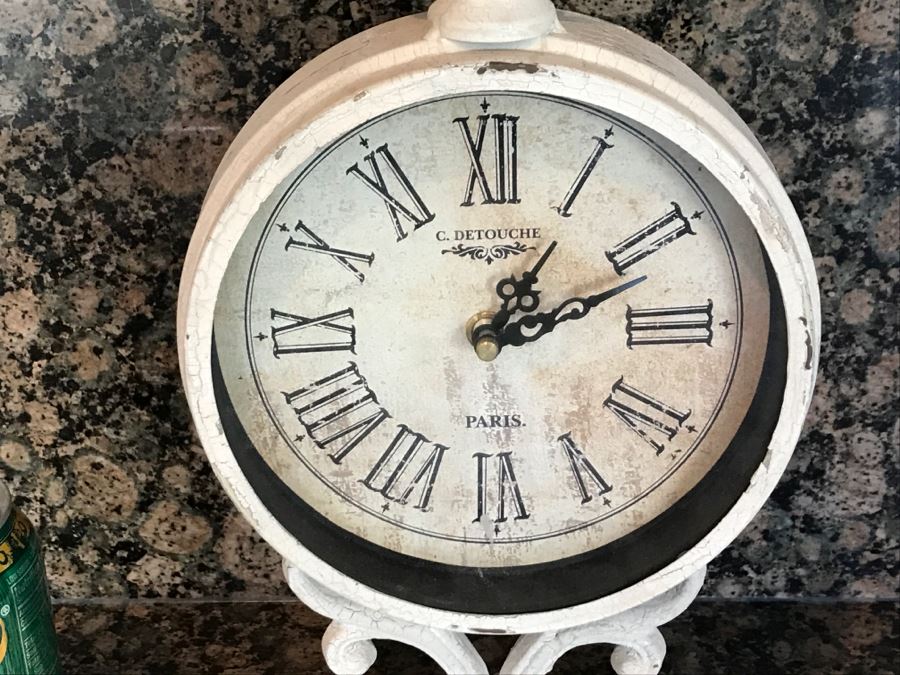 Reproduction C. Detouche Paris Battery Powered Clock [Photo 2]