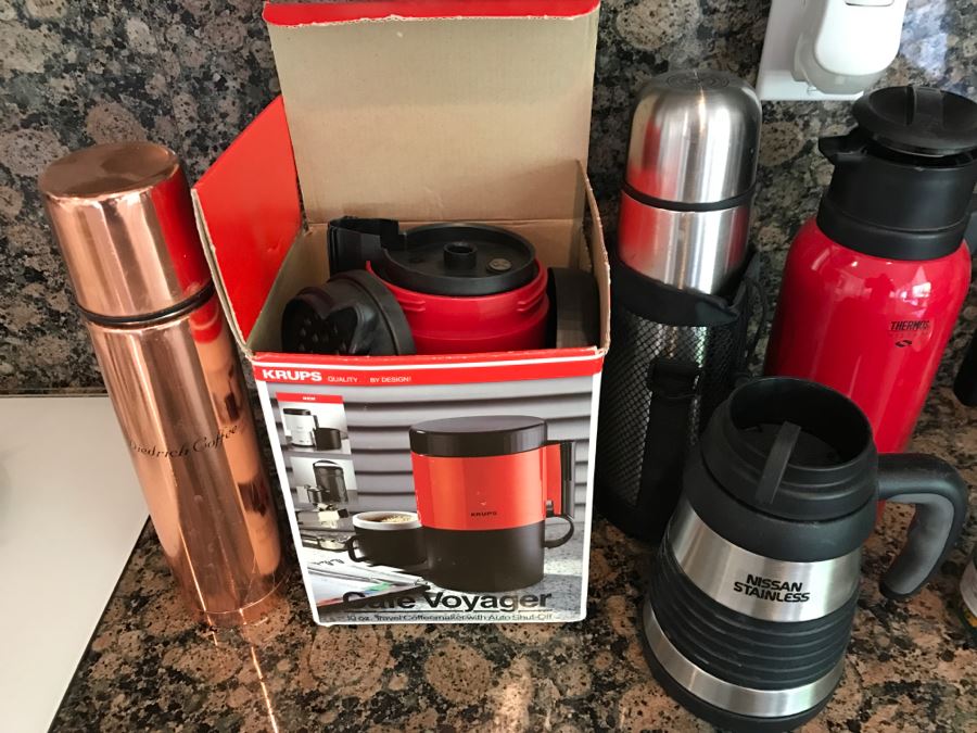 (5) Travel Coffee Mugs [Photo 2]