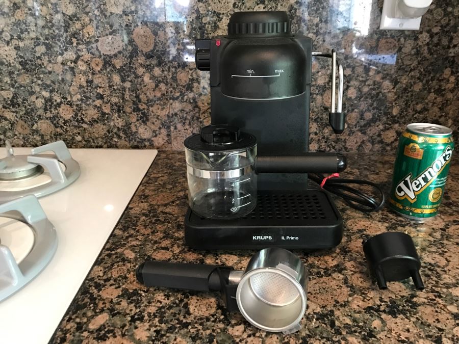 krups il primo espresso machine instructions