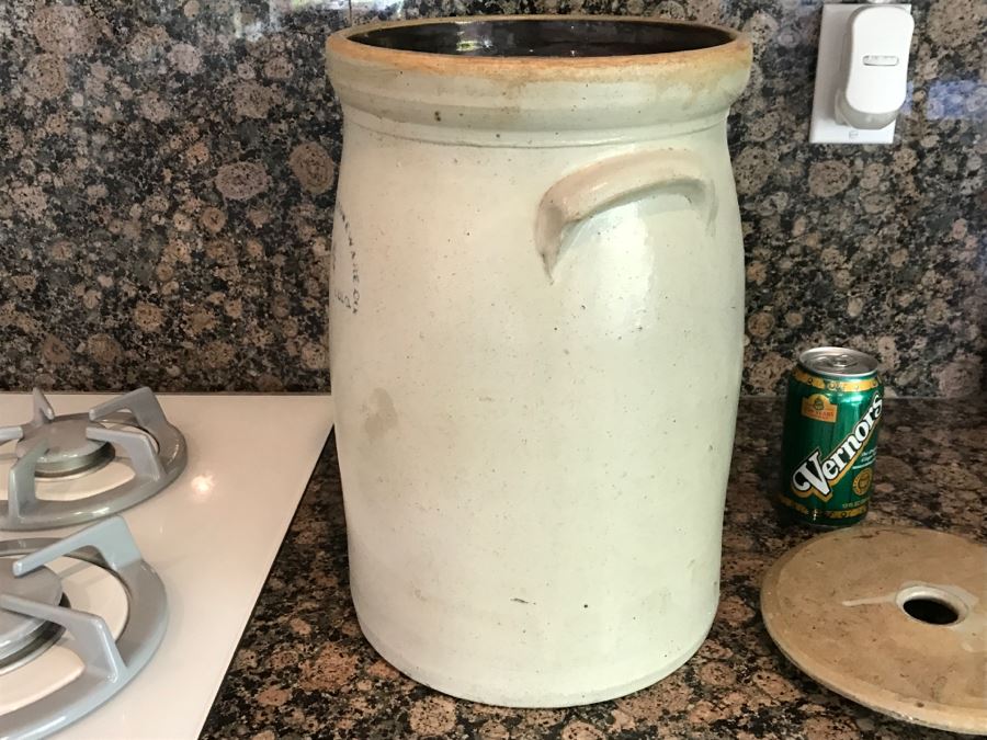 Vintage Denver Stoneware Co Butter Churn [Photo 9]