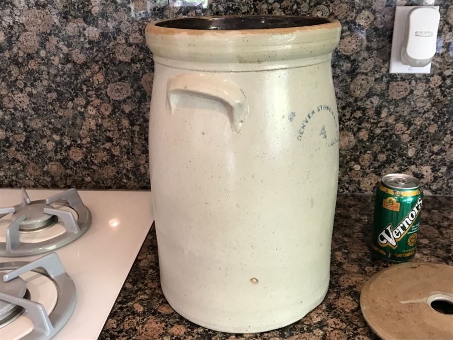 Vintage Denver Stoneware Co Butter Churn [Photo 12]