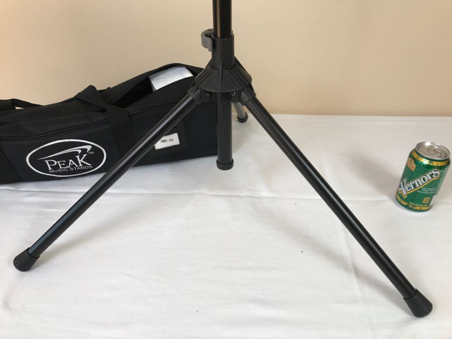 Music Stand With Case By Peak Music Stands SMS-20 [Photo 4]