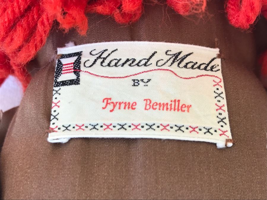 Black Raggedy Ann And Andy Dolls By Hand Made Fyrne Bemiller [Photo 2]