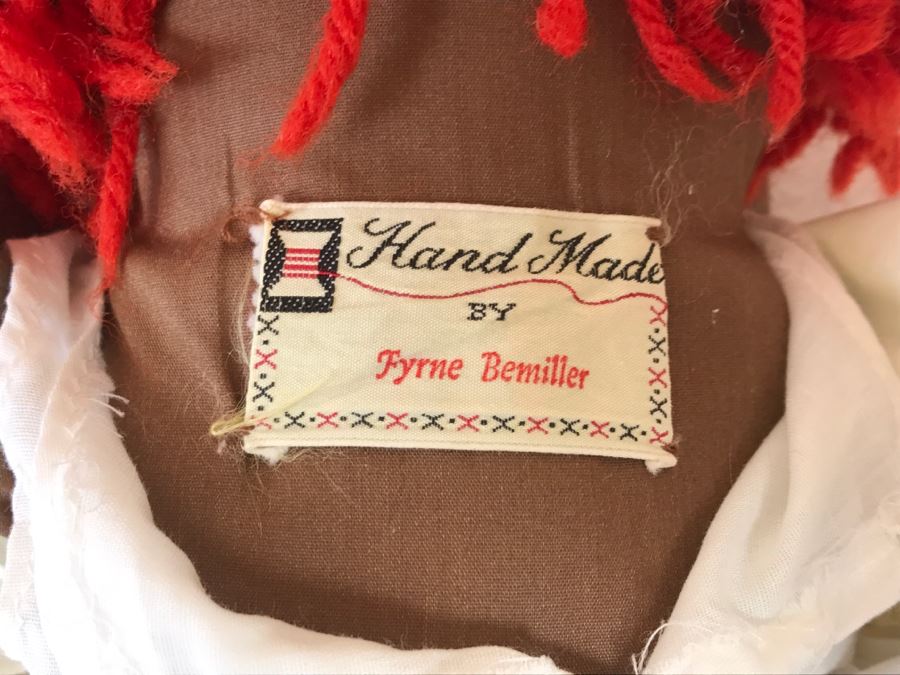 Black Raggedy Ann And Andy Dolls By Hand Made Fyrne Bemiller [Photo 11]