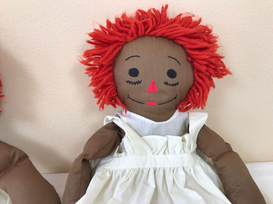Black Raggedy Ann And Andy Dolls By Hand Made Fyrne Bemiller [Photo 9]