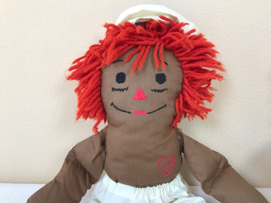 Black Raggedy Ann And Andy Dolls By Hand Made Fyrne Bemiller [Photo 6]