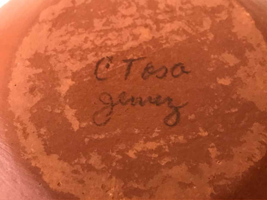 C Tosa Jemez Native American Indian Pottery [Photo 7]