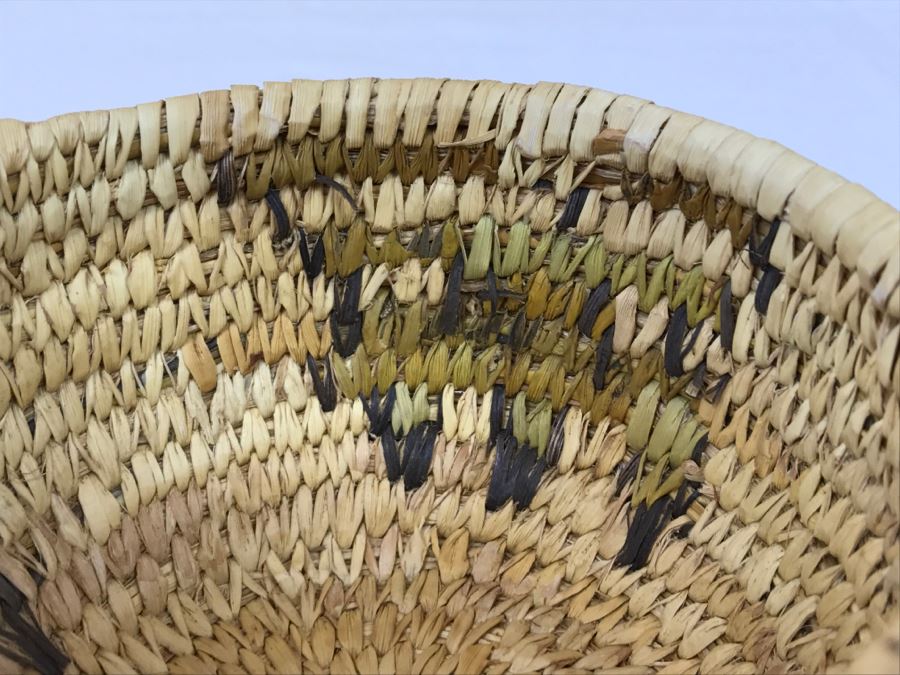 Native American Indian Basket With Lid [Photo 12]