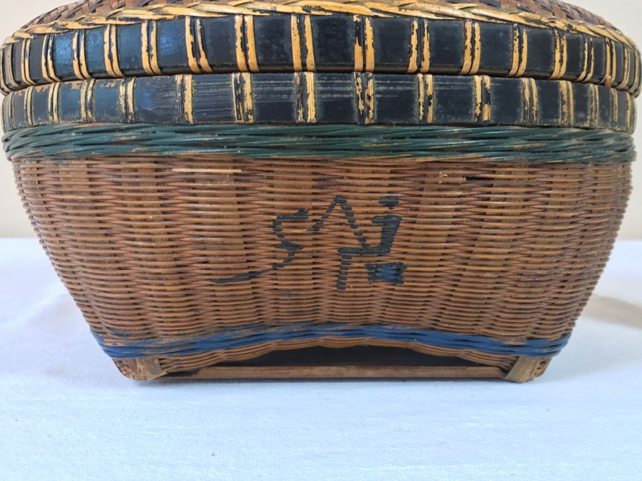 Hand Painted Basket [Photo 8]