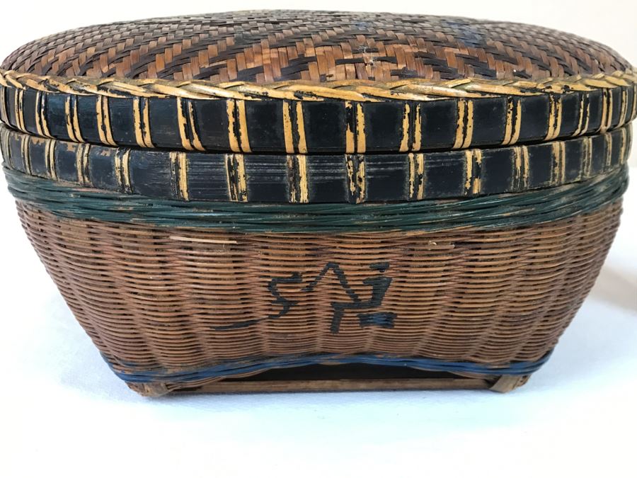 Hand Painted Basket [Photo 7]