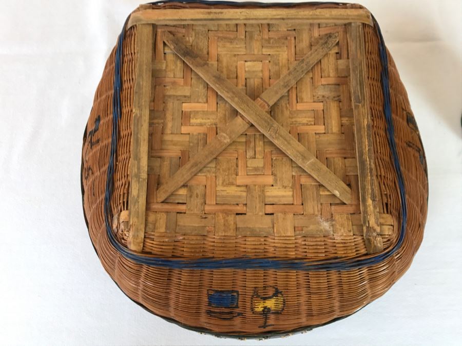 Hand Painted Basket [Photo 9]