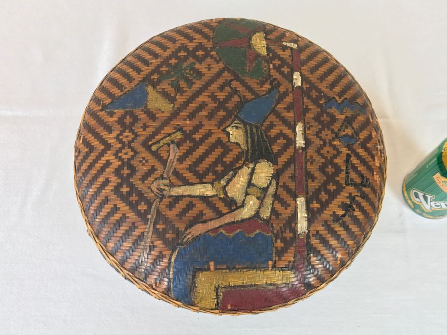 Hand Painted Basket [Photo 2]