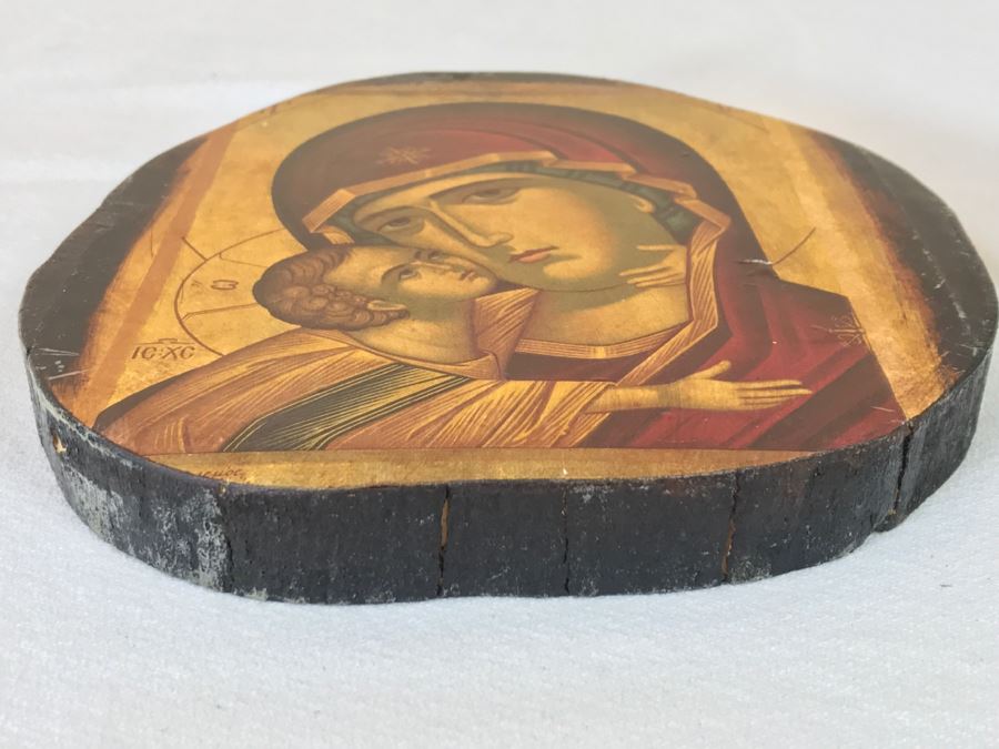 Reproduction Russian Icon On Tree Board [Photo 6]