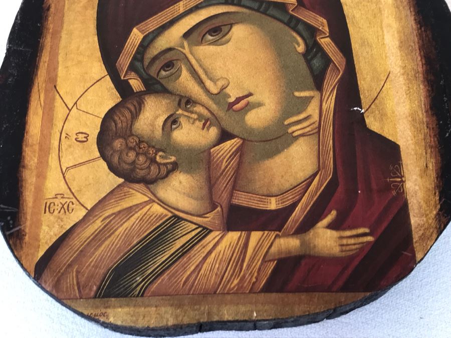 Reproduction Russian Icon On Tree Board [Photo 5]