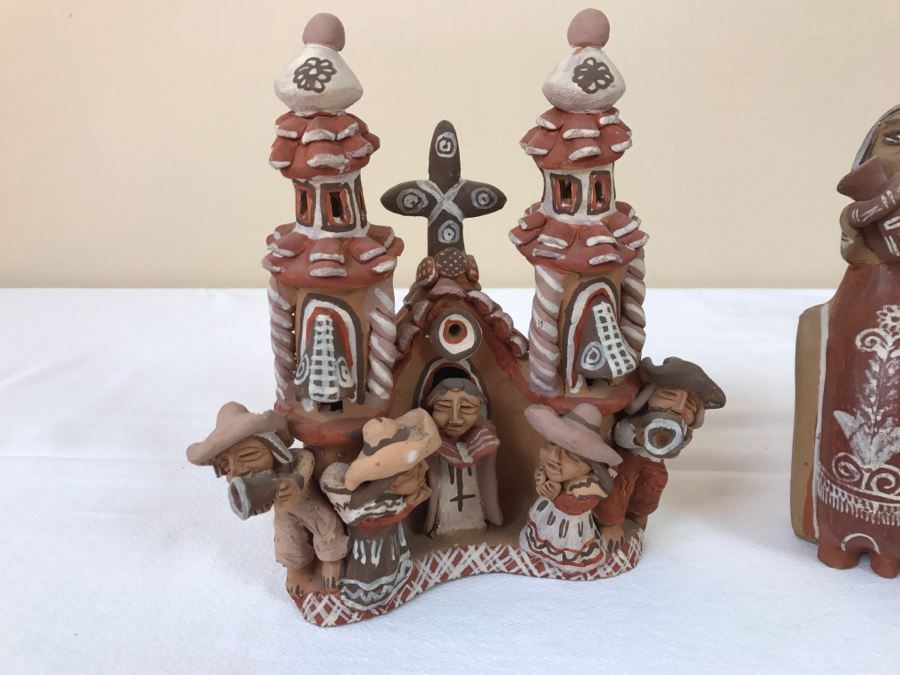 Collection Of Hand Painted Clay Sculptures [Photo 3]