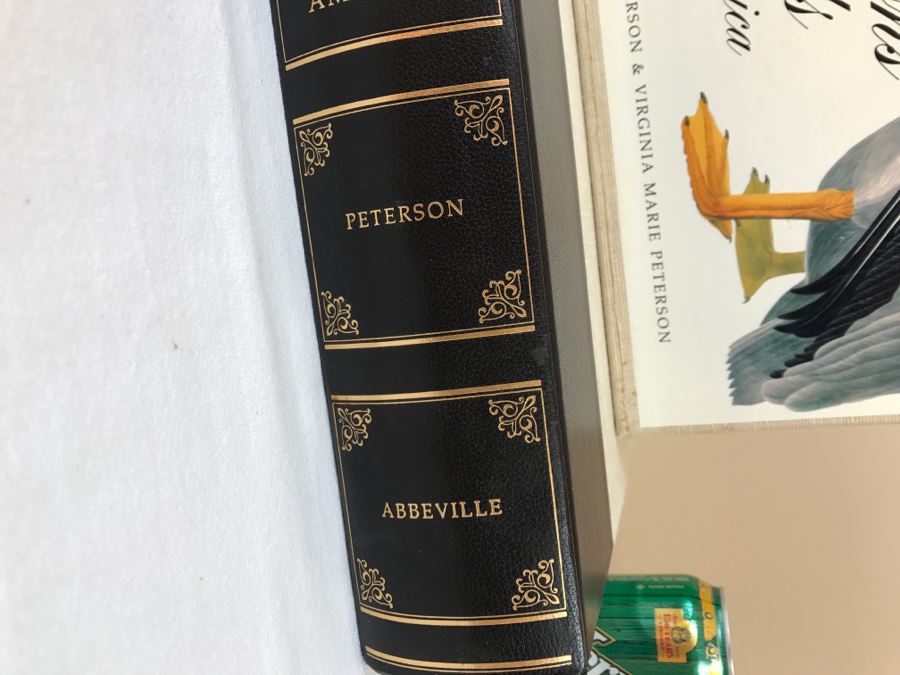 Large Book The Audubon Society Baby Elephant Folio 0-89659-231-6 Regular Edition Audubon's Birds Of America Roger Tory Peterson & Virginia Marie Peterson [Photo 9]
