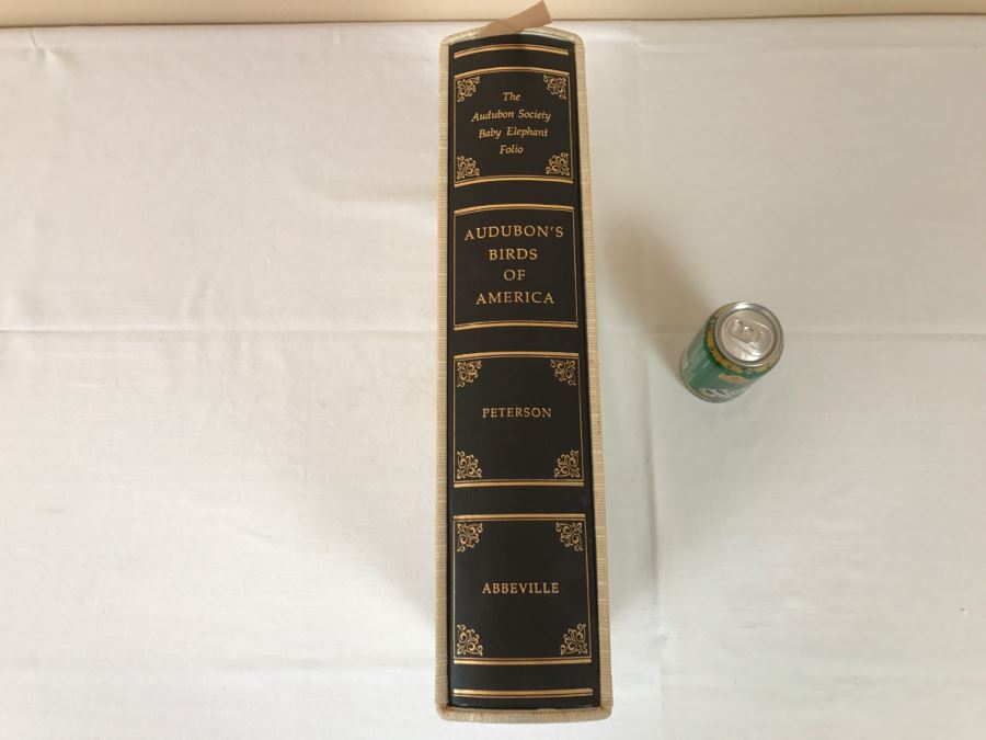 Large Book The Audubon Society Baby Elephant Folio 0-89659-231-6 Regular Edition Audubon's Birds Of America Roger Tory Peterson & Virginia Marie Peterson [Photo 5]