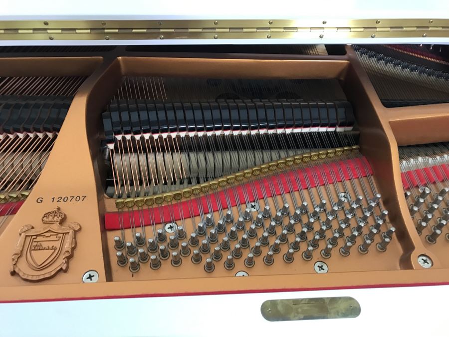 WM. Knable & Co. KN-500 Player Piano With Piano Disc Model PDS-128 PLUS With Bench And Collection Of Piano Discs (See Details) [Photo 10]