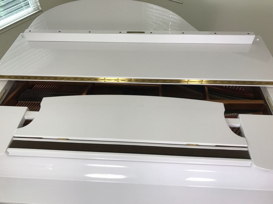 WM. Knable & Co. KN-500 Player Piano With Piano Disc Model PDS-128 PLUS With Bench And Collection Of Piano Discs (See Details) [Photo 5]