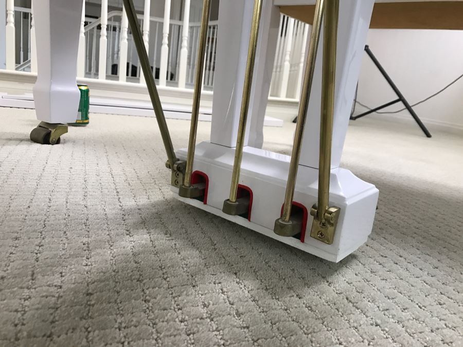 WM. Knable & Co. KN-500 Player Piano With Piano Disc Model PDS-128 PLUS With Bench And Collection Of Piano Discs (See Details) [Photo 28]