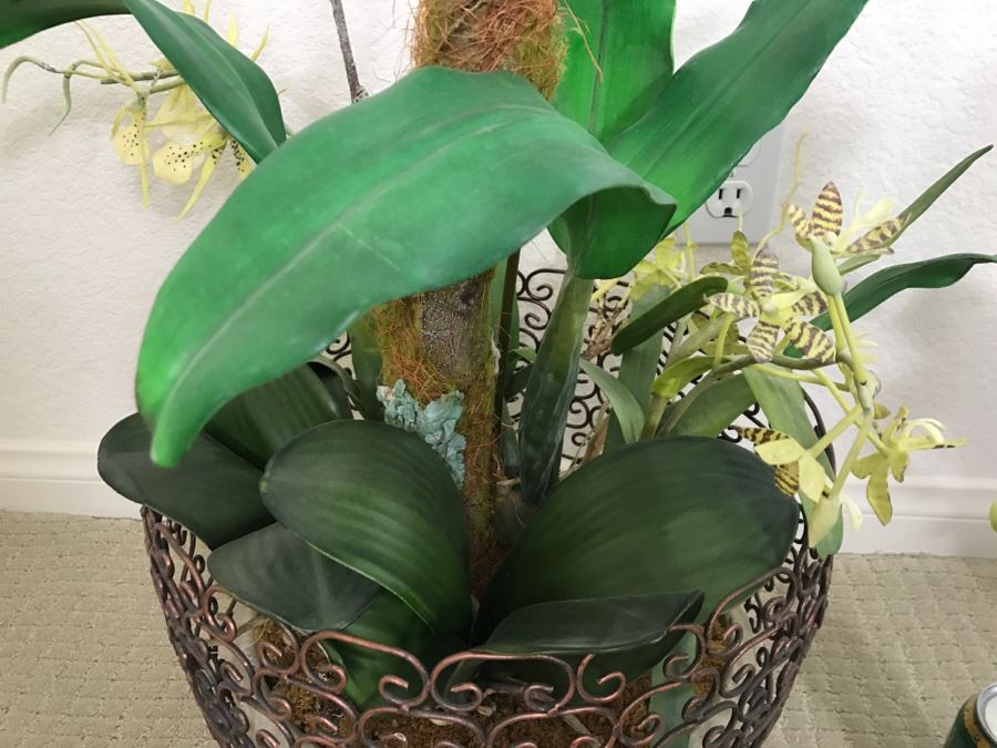 Set Of (3) Potted Artificial Indoor Plants [Photo 4]