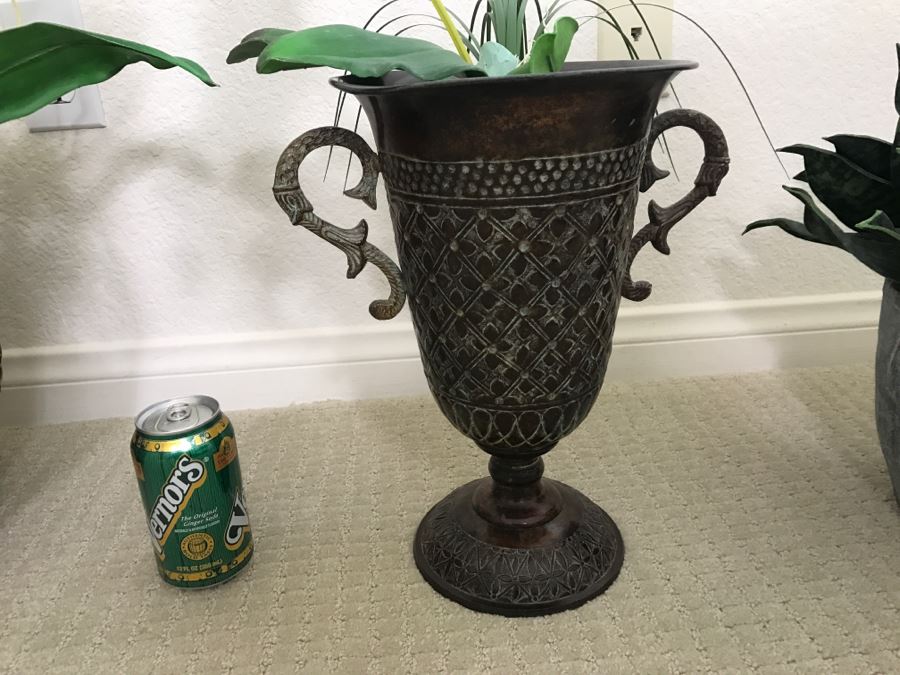 Set Of (3) Potted Artificial Indoor Plants [Photo 6]