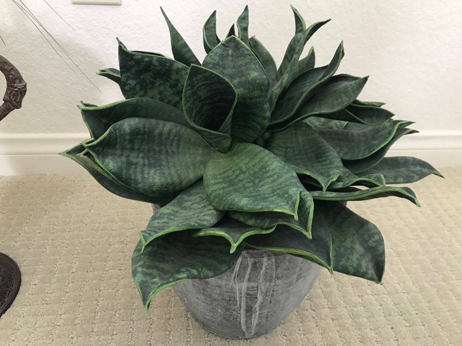 Set Of (3) Potted Artificial Indoor Plants [Photo 11]