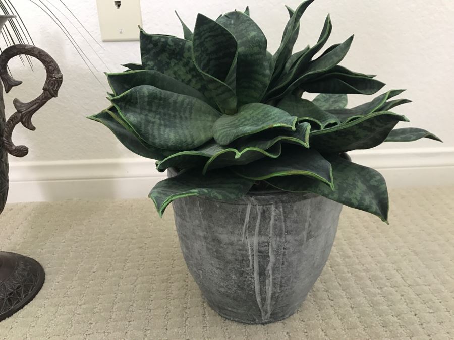 Set Of (3) Potted Artificial Indoor Plants [Photo 10]