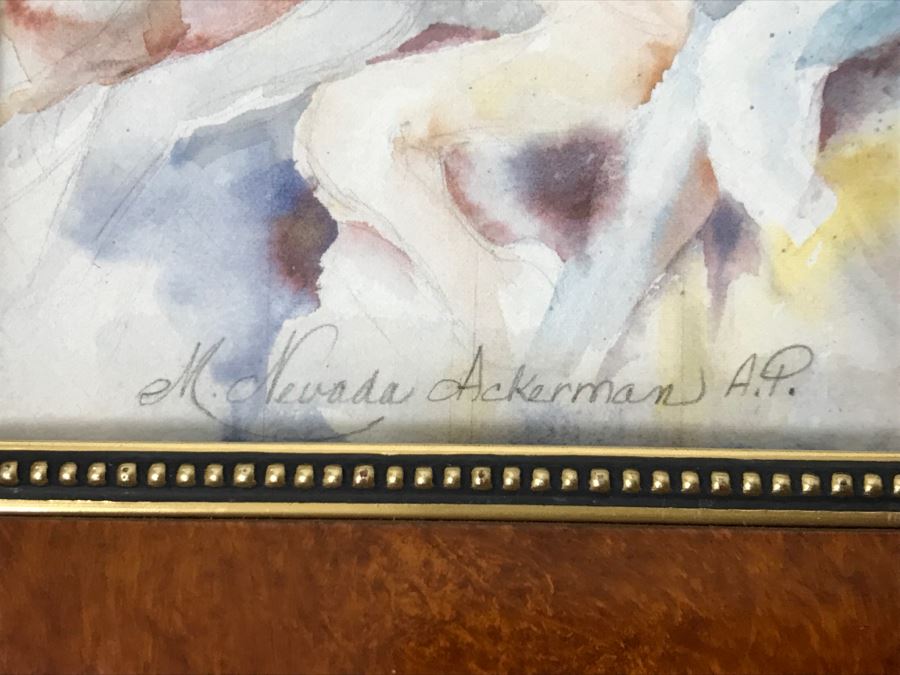 Carousell Artist Proof Giclee Print 1 Of 3 By M. Nevada Ackerman 8in X 9in Hand Signed With COA [Photo 6]