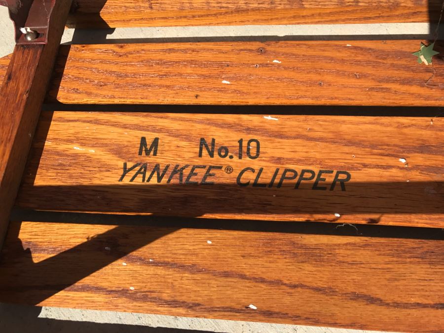 Vintage No. 10 Yankee Clipper Sled Made By S.L. Allen & Co Inc. Phila. PA [Photo 11]