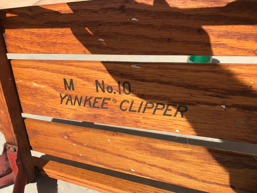 Vintage No. 10 Yankee Clipper Sled Made By S.L. Allen & Co Inc. Phila. PA [Photo 10]