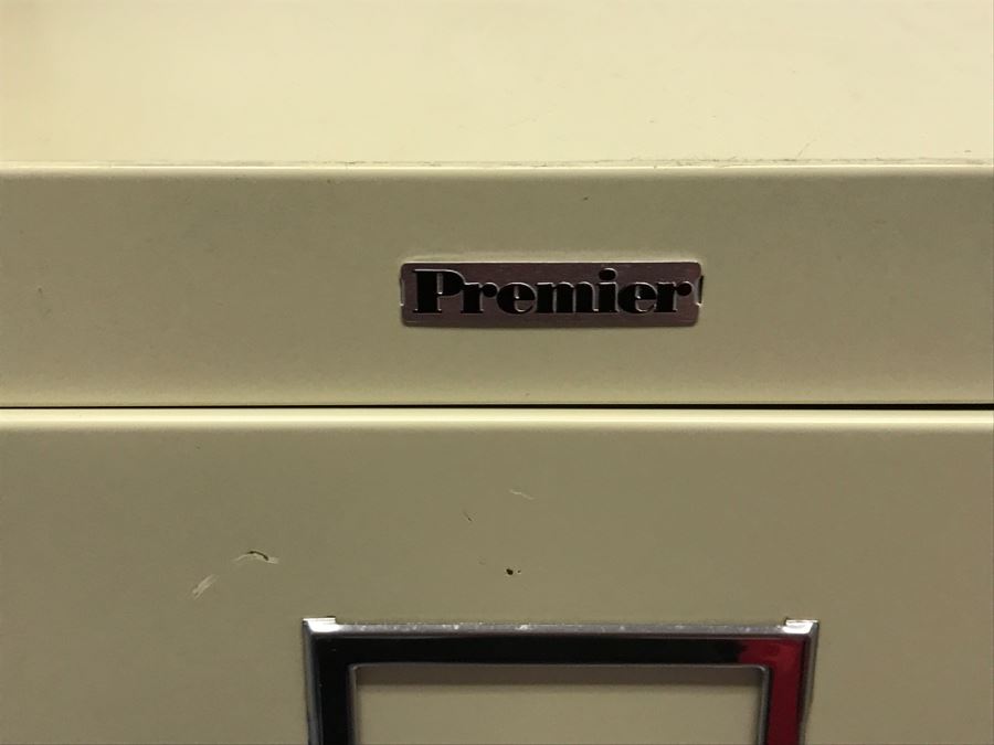 (3) 4-Drawer Metal Filing Cabinets (Two Are HON, One Is Premier) [Photo 4]